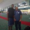 with Marquise Gray, former MSU Basketball player, Flint, Michigan