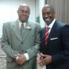 with US Black Chambers President Ron Busby